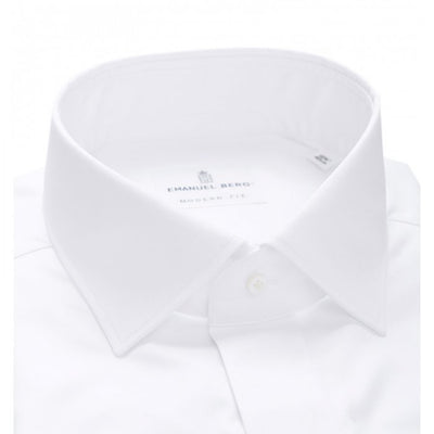 EMANUEL BERG French Cuff Shirt | White