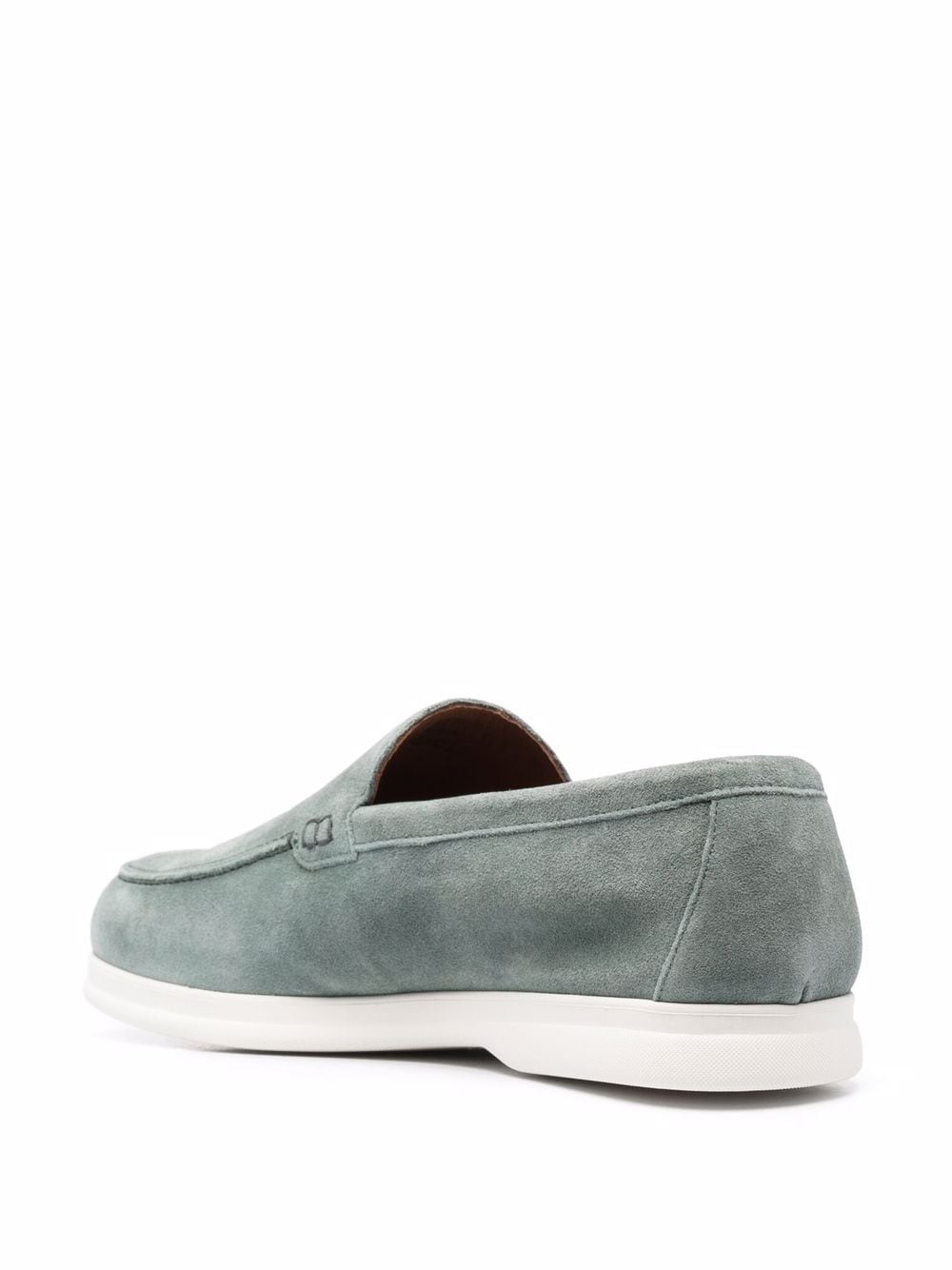 DOUCAL'S Smooth Finish Loafers | Green