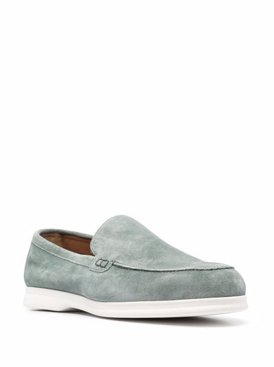 DOUCAL'S Smooth Finish Loafers | Green