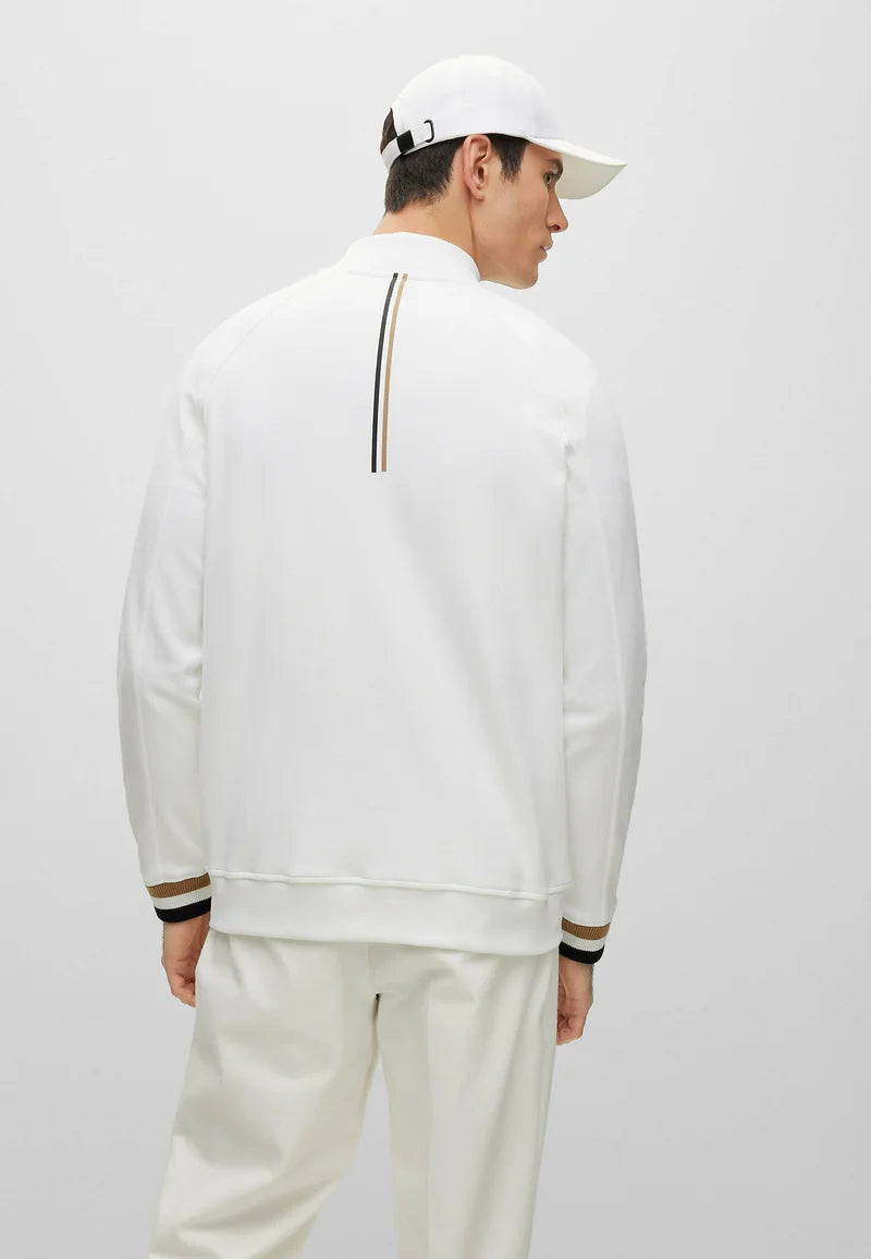 BOSS Samoocomfort Sweatshirt | White