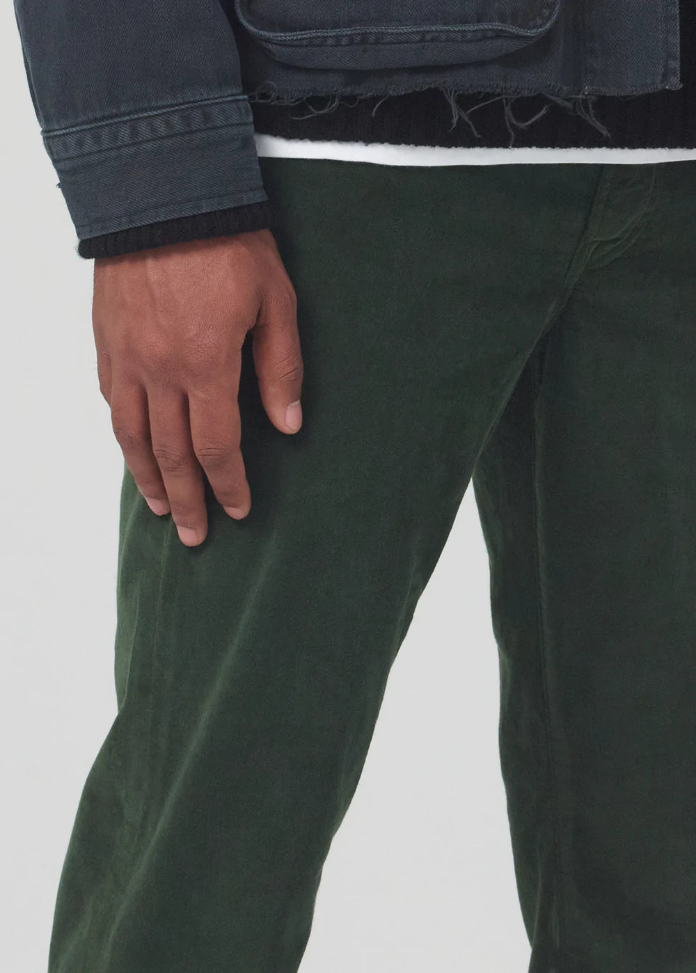 Citizens of Humanity Gage Stretch Cord | Dark Green