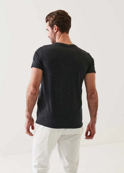 PYA V-Neck T-Shirt | Charcoal