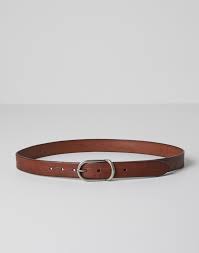 BRUNELLO CUCINELLI Embossed Leather Belt | C0719