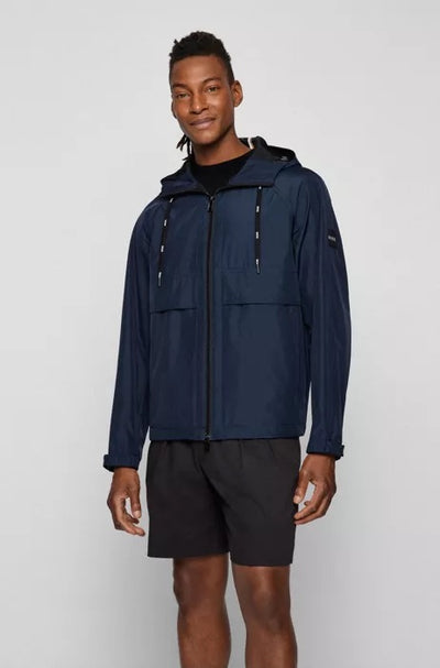 BOSS Water Repellent Jacket in Three Layer Soft Shell Fabric