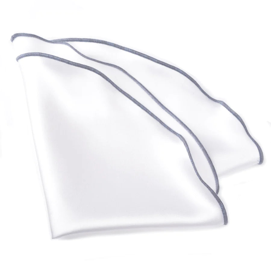 DION 100% Silk Pocket Round with Trim