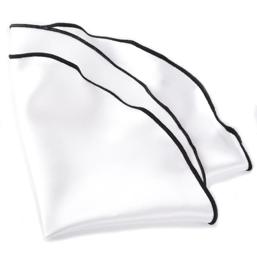 DION 100% Silk Pocket Round with Trim