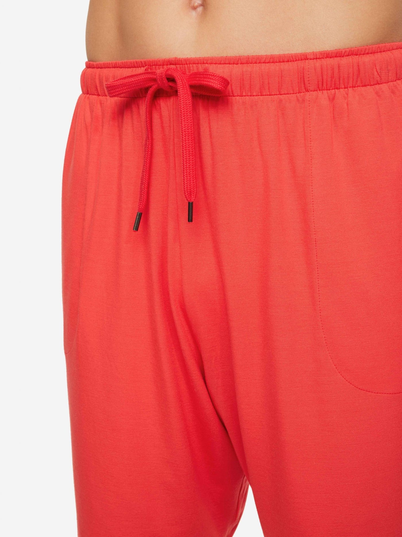 Derek Rose Basel Shorts | Vibrant Red