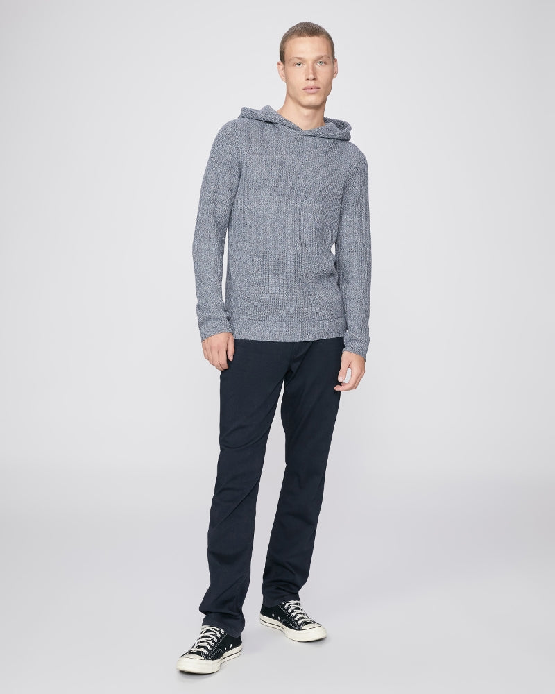 PAIGE Bowery Pullover | Heathered Navy