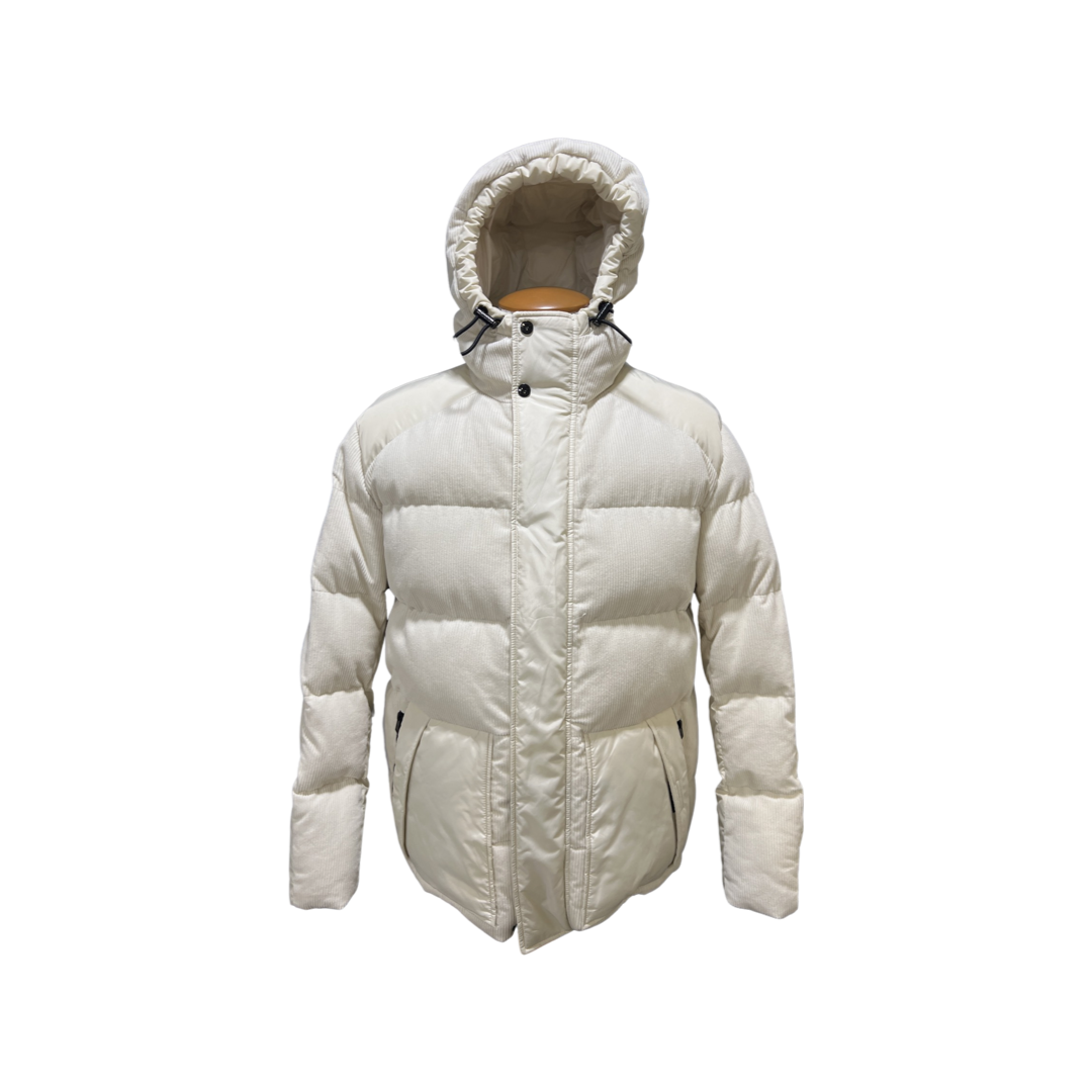 BOSS Winter White Down Filled Cord Parka