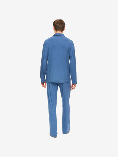 Derek Rose Micro Modal Pyjamas | Blue
