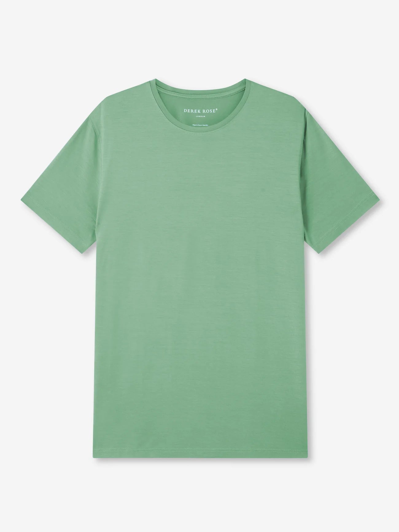 DEREK ROSE Basel T-Shirt | Sage Green