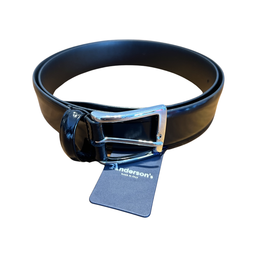 ANDERSON'S Dress Belt | Black